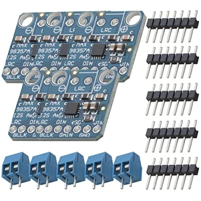 Image of AZDelivery 5 x I2S 3W Class D Amplifier Breakout MAX98357A [ADA3006]