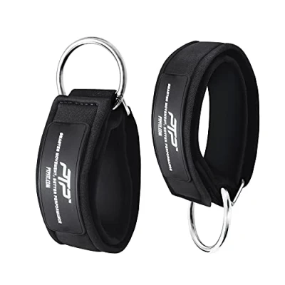 Image of PTP ELITE ANKLE STRAP 1507 Fitness BLACK One Size