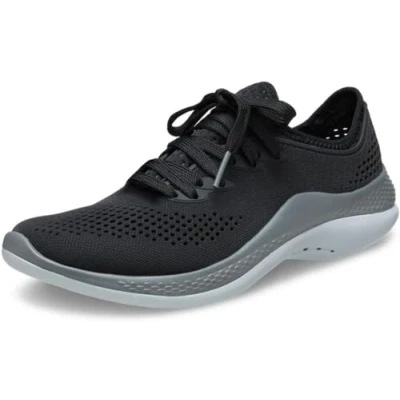 Image of Crocs Unisex LiteRide 360 Pacer M Clog, Black/Slate Grey, 5 UK