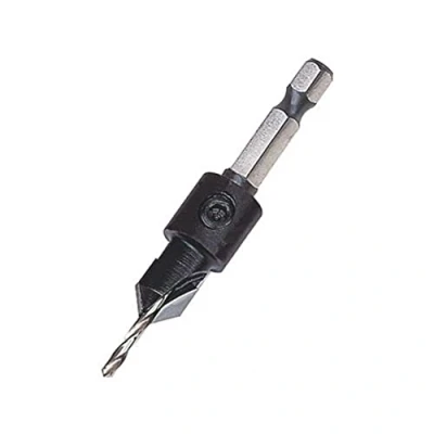 Image of Trend Snappy TCT 9.5mm Countersink with Adjustable 3.25mm Pilot Drill, Tungsten Carbide Tipped, Ideal for Ply, MDF &amp; Chipboard, SNAP/CS/10TC