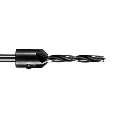 Image of Bosch 2608596394 7Mm Brad Point Wood Drill Bit with 90 Deg Countersink