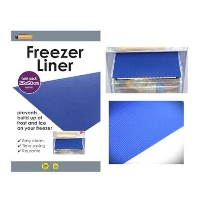 Image of Toastabags freezer Liner, pack of 2, frost mat. Prevents build up and ice on your