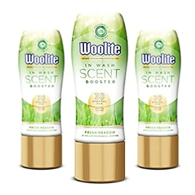 Image of Airwick in Wash Scent Booster for Home Fabric Refreshing Meadow with Lemongrass and Jasmine 300ML