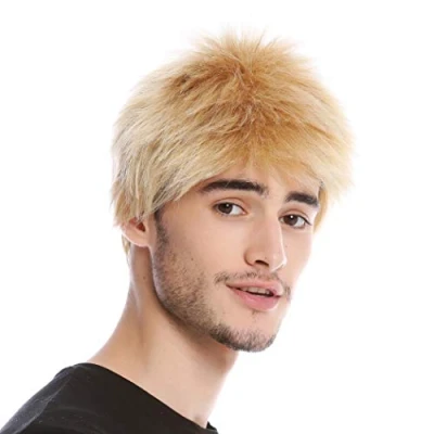 Image of Wig ME UP WL 3045 24B Men Gents Quality short crew cut blond