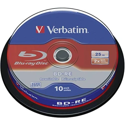 Image of Verbatim BD RE SL 25GB 2x 10pk: 43694 (43694)