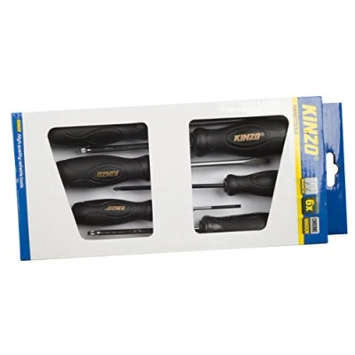 Image of KINZO 54155 Magnetic Tip Screwdriver Setvon Set