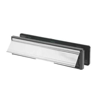 Image of Yale Locks Letter Plate Silver (Visi Packed) 300mm (12in) YALLP440601C