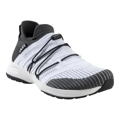 Image of UYN Men&#039;s Free Flow Tune Sneaker, White/Grey, 12 UK