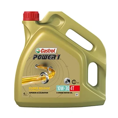 Image of Castrol POWER1 4T 10W 30 Motorcycle Oil 4L