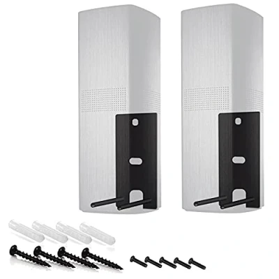 Image of Dinghose Wall Brackets Compatible with Bose Surround Speakers 700，OmniJewel Lifestyle 650 Home Entertainment System (Black)