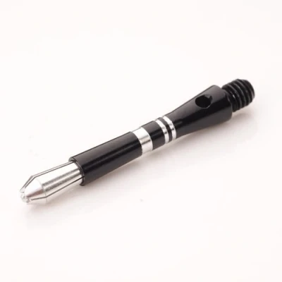 Image of HARROWS COLETTE ALLOY DART STEMS SHAFTS SHORT BLACK