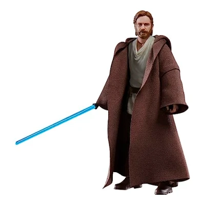 Image of Star Wars Hasbro The Black Series Obi Wan Kenobi (Wandering Jedi) Toy 6 Inch Scale Figure Ages 4 &amp; Up, Multicolor (F4358)