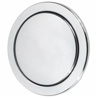 Image of Thomas Dudley Vantage Single Flush 73.5mm Chrome Toilet Push Button 313085, Multi Colour