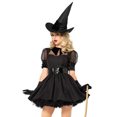 Image of Leg Avenue Bewitching Witch Costume (S, Black)