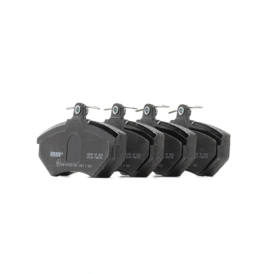 Image of FDB211 brake pad set FERODO PREMIER ECO FRICTION FDB775 not prepared for wear indicator with caliper screws accessories AUDI: Quattro