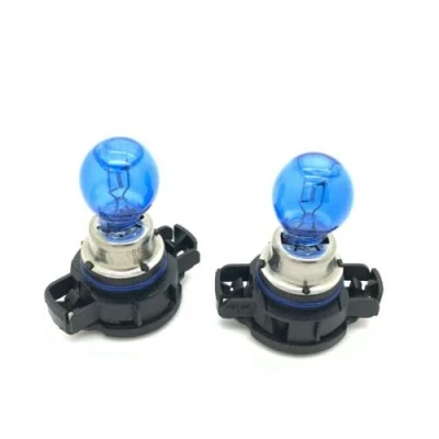 Image of MSA Xenon PS19w 7500K Pair foglight DRL bulbs white daytime H16 lights