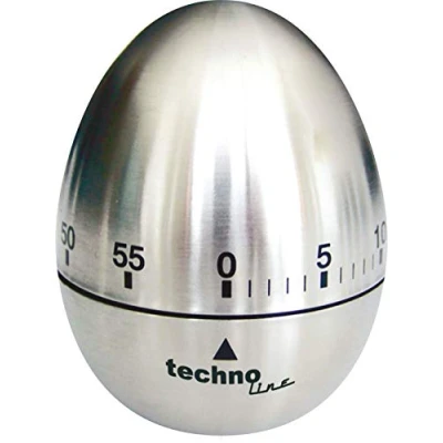 Image of Technoline KZW II Analogue Egg Timer Shaped Metal