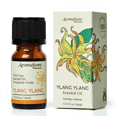 Image of AROMAFUME Ylang Essential Oil 100% Natural, Therapeutic Grade Oils Pure, Tropical Aromatherapy for Home Diffusers Gifts Her 10ml