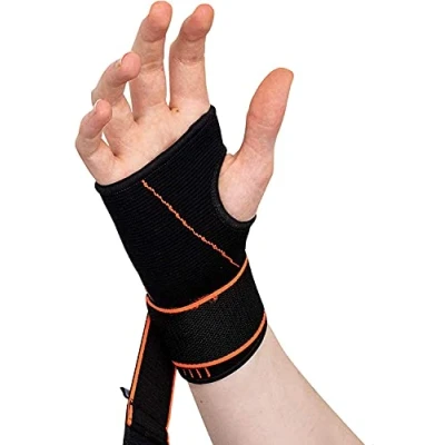 Image of Actesso Sports Wrist Hand Support Strap Ideal for Sprains and Injury (Large)