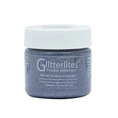 Image of Angelus Glitterlites Gun Metal 1oz
