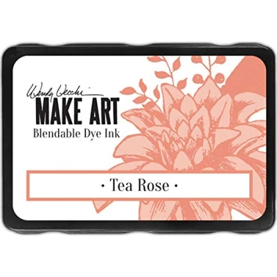Image of Ranger WVD 64381 Wendy Vecchi Dye Ink Pad Tea Rose, 2.25 x 2.35