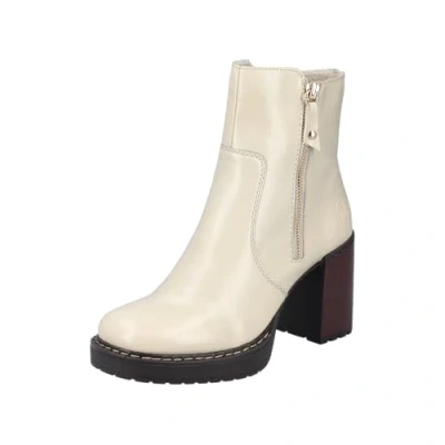 Image of Rieker Women&#039;s Y4155 Fashion Boot, Beige, 8 UK