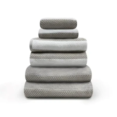 Image of GC GAVENO CAVAILIA Luxury Hand Towels 2 Pack Highly Water Absorbent Fingertip Towel Washcloth Easycare 100% Cotton Stripe (50x80 CM) Gym, Spa Thick Cloths Natural