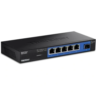 Image of TRENDnet 4 PORT GIGABIT SWITCH WITH SFP