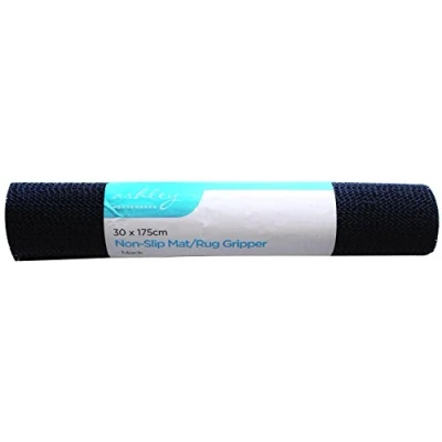 Image of Ashley 30 X 175Cm Non Slip Mat/Rug Gripper Black
