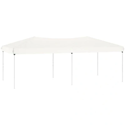 Image of vidaXL Folding Party Tent White 3x6 m