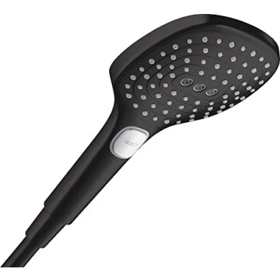 Image of Hansgrohe Raindance Select E Hand shower 120 3jet, matt black, 26520670