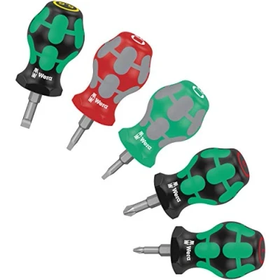 Image of Wera 05008872001 Stubby 3 Screwdriver Set