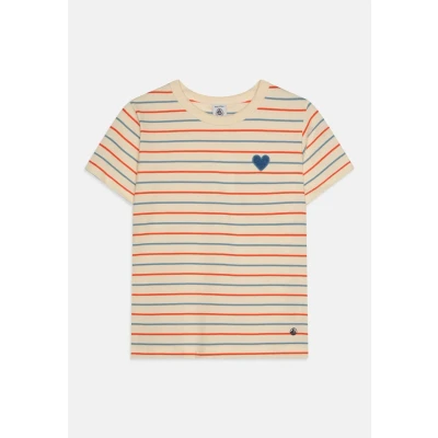 Image of Petit Bateau KIDS Breathy TEE Print Tshirt for kids, Size: 12y, Avalanche/multicolor