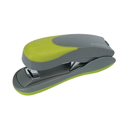 Image of Q Connect Premium Half Strip Stapler Green