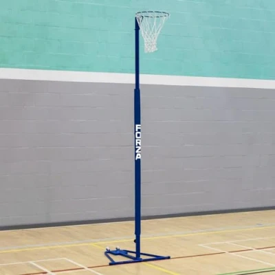 Image of FORZA Netball Post Protection Padding Fits 50mm &amp; 80mm Posts For 6ft or 10ft Multiple Colour Options School Standard + Proffesional Sizes (Blue (6ft, 50mm), 2)