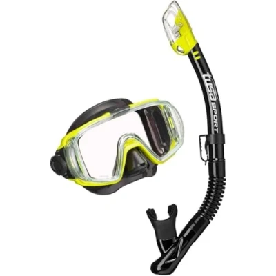 Image of Tusa Visio Snorkel Set Diving Goggles Bag Mask