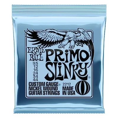 Image of Ernie Ball Primo Slinky Nickel Wound Electric Guitar Strings 9.5 44 Gauge