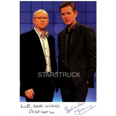 Image of Jeremy Kyle TV Show and Graham Stanier Signed (Pre Printed) Autograph Exclusive A4 Print