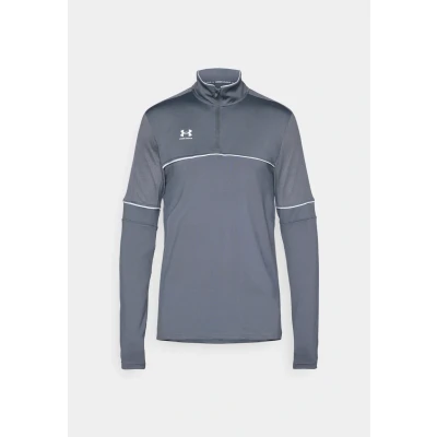 Image of Under Armour Challenger Training Long sleeved top, Men&#039;s, Size: Medium, Castlerock/white