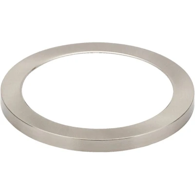 Image of Spa 217mm Tauri LED Flush Ceiling Light Ring Satin Nickel