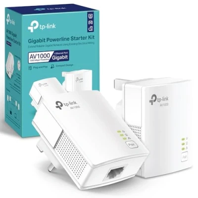 Image of TP Link TL PA7017 KIT PowerLine network adapter 1000 Mbit/s Ethernet LAN White 2 pc(s)