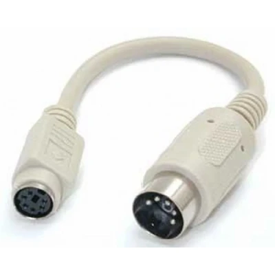 Image of kenable PS2 Keyboard to AT Converter 6 pin Mini Din F 5 Male