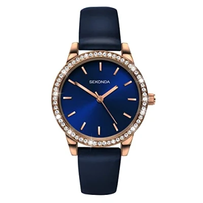 Image of Sekonda Watches Womens Analogue Classic Quartz Watch with PU Strap 2453.27