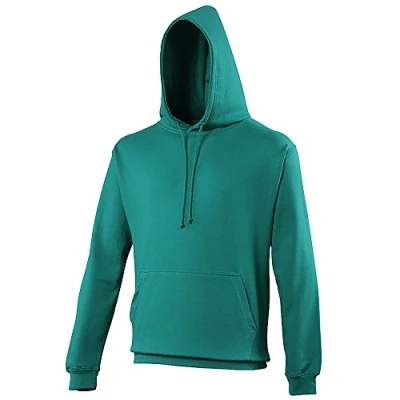 Image of AWDis Men&#039;s College Hoodie, Green (Jade), Small