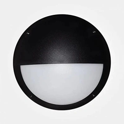 Image of Eterna 12W Eyelid Diffuser LED Amenity Ceiling/Wall Light + MW Sensor Black