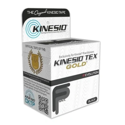 Image of KINESIO TAPE TEX GOLD 5CM X 5M 45024 BLACK