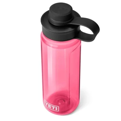 Image of YETI Yonder water bottle with Tether Cap, Tropical Pink, 25 oz (750 ml)