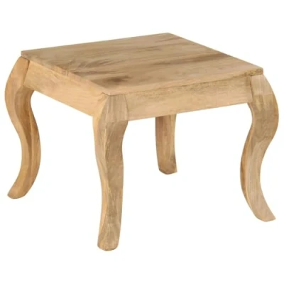Image of vidaXL End Table 45x45x40 cm Solid Mango Wood
