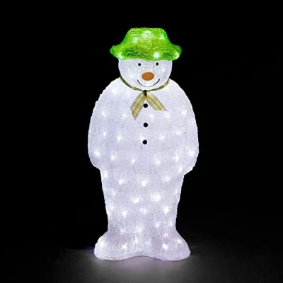 Image of The Snowman Acrylic with 100 LEDs