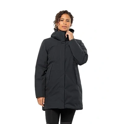 Image of Jack Wolfskin Women&#039;s Salier Coat, Phantom, XL